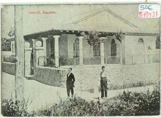Postkarten: (PS-13431)POSTAL DE MASO(TARRAGONA)-ESCOLES