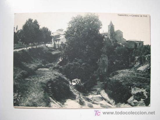 Postales: TARADELL: CARRETERA DE VICH (MUMBRU) - Foto 1