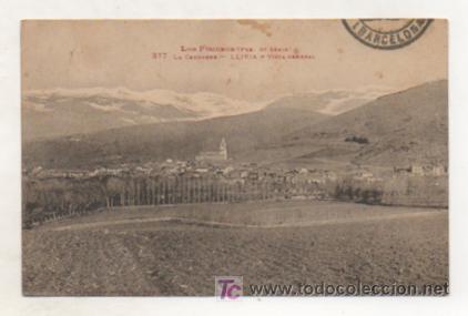 Postais: LOS PIRINEOS. LA CERDA&Ntilde;A. LL&Iacute;VIA. VISTA GENERAL.