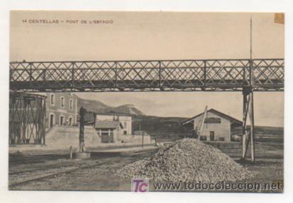 Postales: CENTELLES. CENTELLAS. PONT DE LESTACI&Oacute;. (J. OBRADORS). - Foto 1