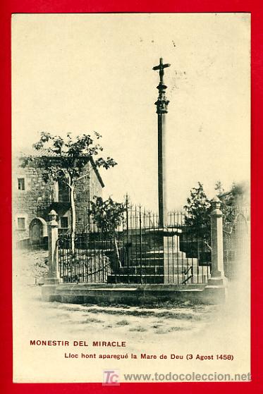 Postales: LERIDA , MONASTERIO DEL MIRACLE , P31.097