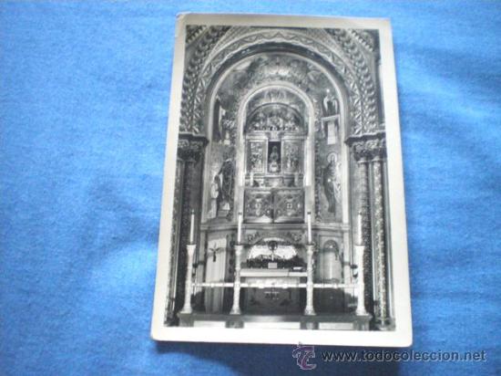 Postales: POSTAL MONTSERRAT TRONO DE LA SMA. VIRGEN NO CIRCULADA