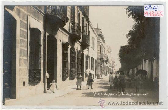 Postkarten: (PS-13655)POSTAL FOTOGRAFICA DE VILASAR DE MAR-CALLE DE MONTSERRAT