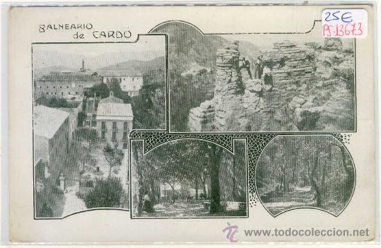 Postcards: (PS-13673)POSTAL DE TORTOSA(TARRAGONA)-BALNEARIO DE CARDO