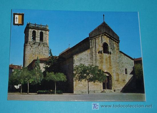 Postais: IGLESIA ROMANICA DE SAN PEDRO. BESALU. EDIT. ESCUDO DE ORO