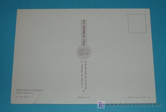 Postales: POSTAL PORQUERAS (GIRONA) - Foto 2