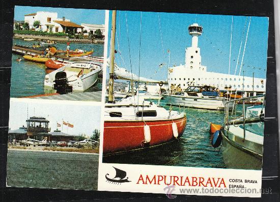 Postales: AMPURIABRAVA. CASTELL&Oacute; DE AMPURIAS - Foto 1