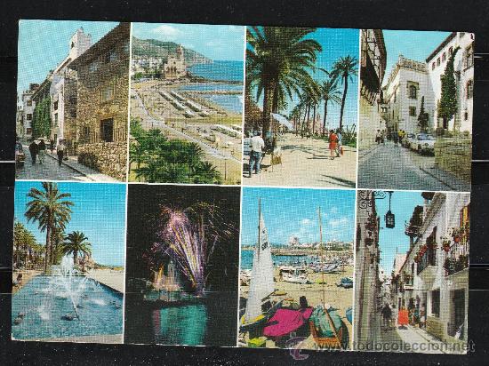 Postales: N&ordm; 151 SITGES. DIVERSOS ASPECTOS DE LA CIUDAD. - Foto 1