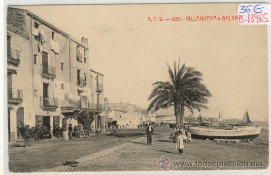 Postkarten: (PS-13965)POSTAL DE VILLANUEVA Y GELTRU-PLAYA
