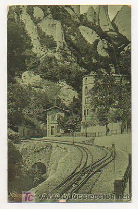 Postcards: MONTSERRAT. ESTACION DEL FERROCARRIL. (ED. A. G. DE L.)