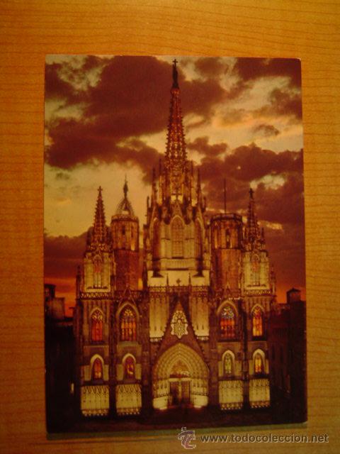Postales: POSTAL BARCELONA LA CATEDRAL SIN CIRCULAR - Foto 1
