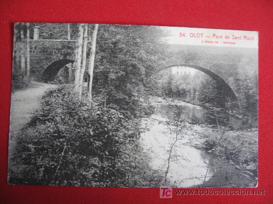 Postales: OLOT - PONT DE SANT ROCH - Foto 1