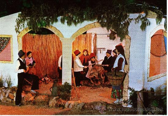 Postales: postal la pobla de montornes -tarragona -pessebre vivent - nadal /navidad- ed. ro-foto -a&ntilde;o 1978 s/c