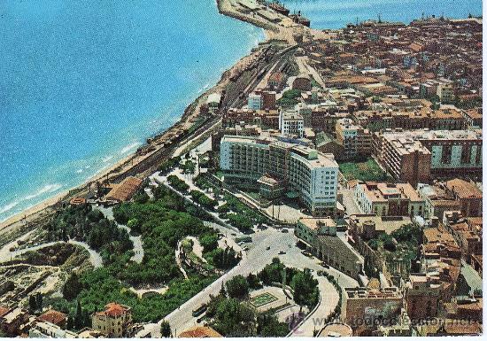 Postkarten: tarragona - vista parcial - hotel imperial tarraco - ed. raymond n&ordm; 118 - a&ntilde;o 1963 -