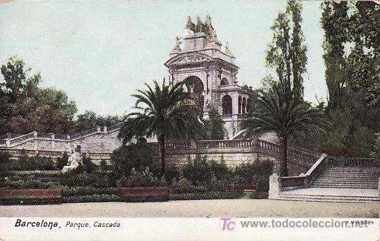 Postales: CATALU&Ntilde;A - BARCELONA - PARQUE - CASCADA - P1496 - Foto 1