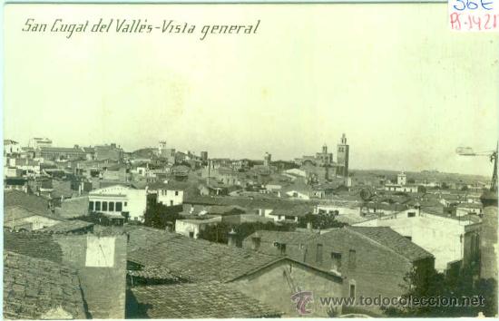 Postkarten: (PS-14218)POSTAL FOTOGRAFICA DE SAN CUGAT DEL VALLES-VISTA GENERAL