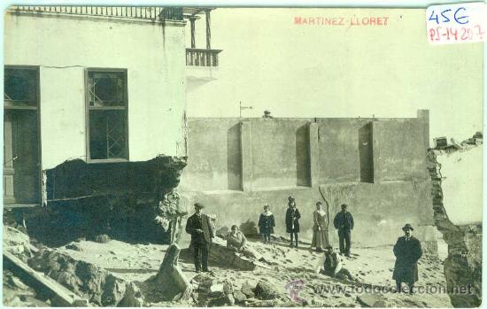 Postcards: (PS-14207)POSTAL FOTOGRAFICA DE LLORET DE MAR(GIRONA)-TEMPORAL