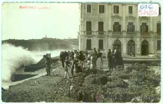 Postkarten: (PS-14206)POSTAL FOTOGRAFICA DE LLORET DE MAR(GIRONA)-TEMPORAL
