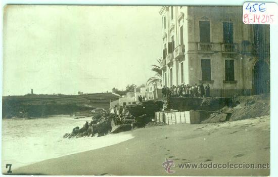 Postkarten: (PS-14205)POSTAL FOTOGRAFICA DE LLORET DE MAR(GIRONA)-TEMPORAL