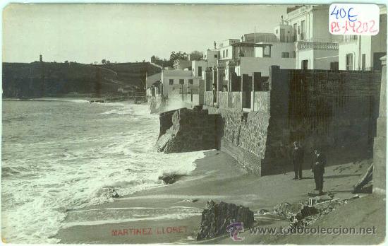 Postcards: (PS-14202)POSTAL FOTOGRAFICA DE LLORET DE MAR(GIRONA)-TEMPORAL