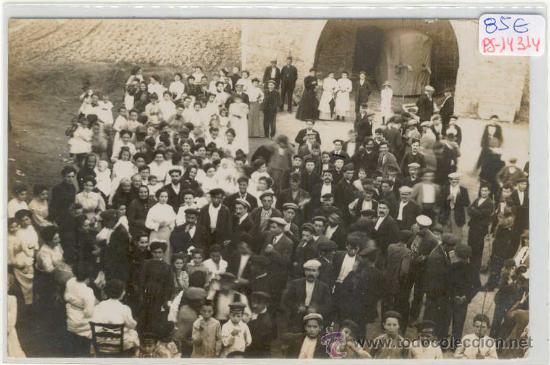 Postkarten: (PS-14314)POSTAL FOTOGRAFICA DE SANT VI&Ccedil;ENS DE CASTELLET-A&Ntilde;O 1910