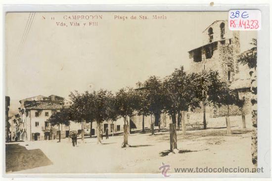 Postcards: (PS-14338)POSTAL FOTOGRAFICA DE CAMPRODON-PLA&Ccedil;A DE STA.MARIA