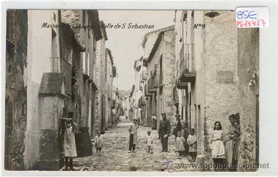Postkarten: (PS-14417)POSTAL FOTOGRAFICA DE MASSANET DE CABRENYS-CALLE DE S.SEBASTIAN