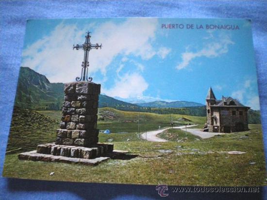 Postales: POSTAL LERIDA VALLE DE ARAN PUERTO DE LA BONAIGUA NO CIRCULADA