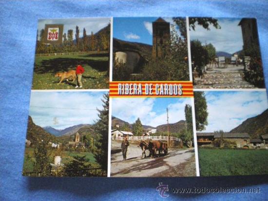 Postales: POSTAL LERIDA VALL DE CARDOS RIBERA DE CARDOS DIFERENTES ASPECTOS NO CIRCULADA
