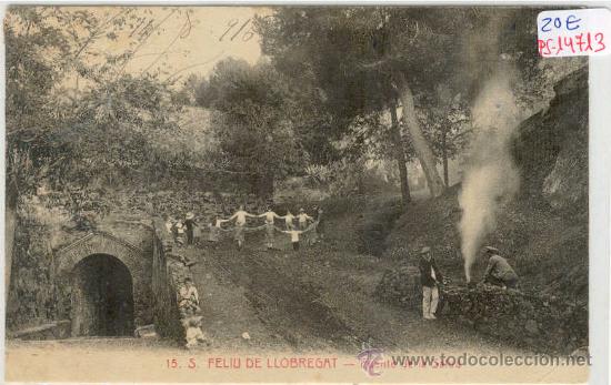 Postkarten: (PS-14713)POSTAL DE S.FELIU DE LLOBREGAT-FUENTE DE LA SALUD