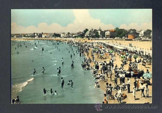 Postkarten: Postal de VILANOVA I LA GELTRU: La platja (Guilera num.506)