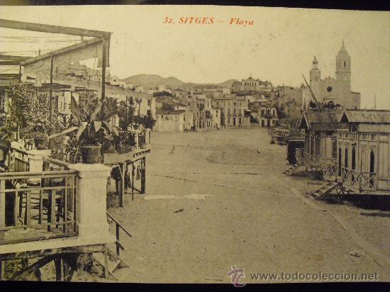 Postales: SITGES . Playa - Foto 1