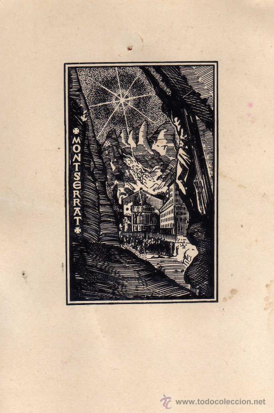 Postales: 75 ANIVERSARIO DE LA CORONACION CANONICA DE NUESTRA SE&Ntilde;ORA DE MONSERRAT