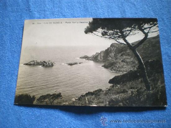 Postales: POSTAL SAN FELIU DE GUIXOLS PUNTA GARI Y SECAINES ESCRITA