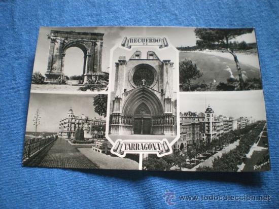 Postales: POSTAL RECUERDO DE TARRAGONA DIVERSOS ASPECTOS DE LA CIUDAD CIRCULADA
