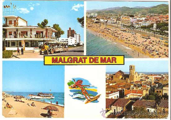 Postales: MALGRAT DE MAR. BARCELONA. CATALU&Ntilde;A - Foto 1