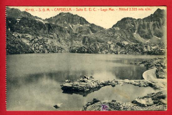Postales: CAPDELLA, LERIDA, LAGO MAR,     P33783 - Foto 1