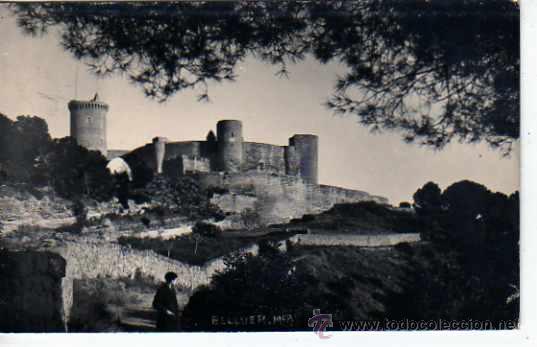 Cartoline: POSTAL FOTOGRAFICA CASTILLO DE BELLVER SERIE TRUYOL