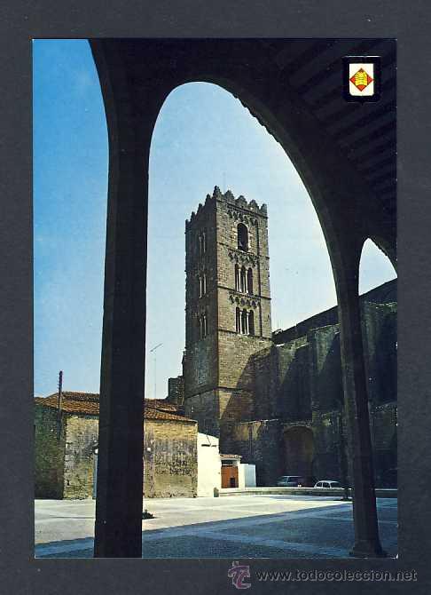 Postales: Postal de CASTELLO D' EMPURIES: Torre del campanar de l' Esgl&eacute;sia (Escudo de Oro num.3891)