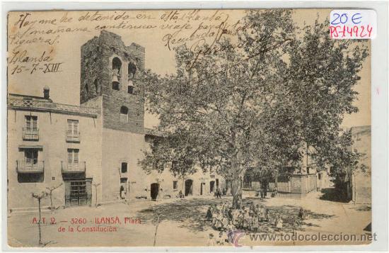 Postales: (PS-14924)POSTAL DE LLANSA-PLAZA DE LA CONSTITUCION - Foto 1