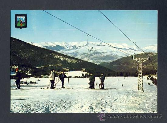 Postales: Postal de LA MOLINA: Pista llarga. Esqui (Escudo de Oro num.3332)