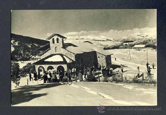Postales: Postal de LA MOLINA: Ermita de la Mare de D&eacute;u de les Neus (Ed.Campa&ntilde;&agrave; Serie I num.?)