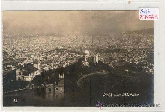 Postkarten: (PS-14963)POSTAL FOTOGRAFICA DE BARCELONA-VISTA DESDE EL TIBIDABO