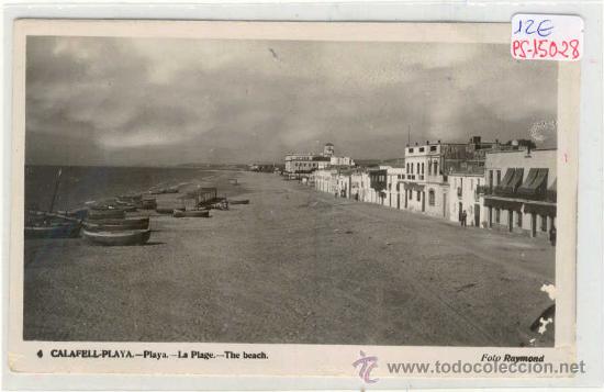Postales: (PS-15028)POSTAL DE CALAFELL-PLAYA - Foto 1