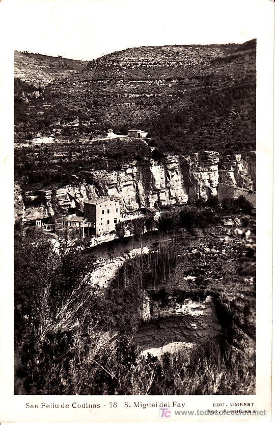 Postales: PS2518 SANT FELIU DE CODINAS 'SAN MIGUEL DEL FAY'. EDIT. UMBERT. FOT. G. GUILERA. ESCRITA AL DORSO