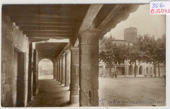 Postkarten: (PS-15041)POSTAL FOTOGRAFICA DE VERDU(LLEIDA)-PORXOS I PLASSA