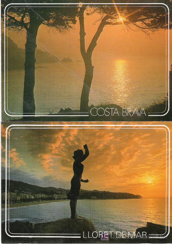 Postales: COSTA BRAVA Y LLORET DE MAR - Foto 1