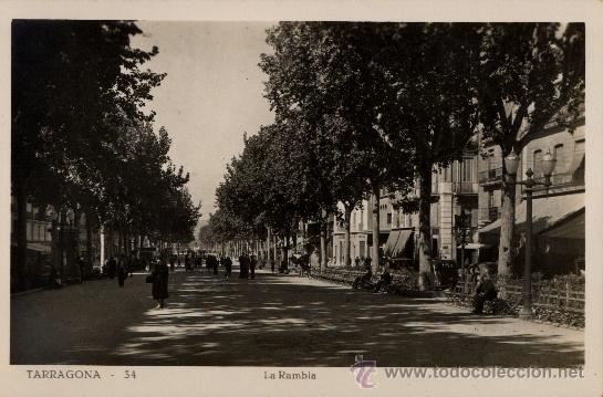 Postales: Tarragona : La Rambla - Foto 1
