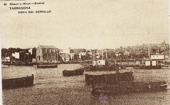 Postales: tarragona.- vista del serrallo.- reproduccion oficial por la banca jover.- a&ntilde;os setenta .- tgn