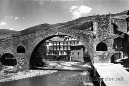 Postales: POSTAL CAMPRODON PUENTE ROMANO - Foto 1